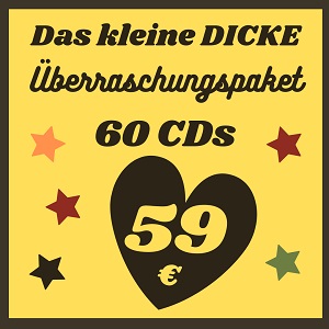 Foto von "Das kleine DICKE" Überraschungspaket : 60 CDs für 59,-€!