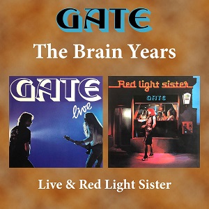 Cover von The Brain Years -Live & Red Light Sister