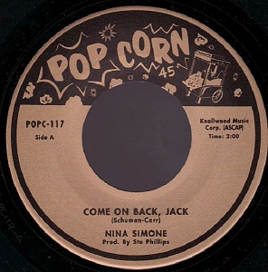 Cover von Come On Back, Jack / Work Song