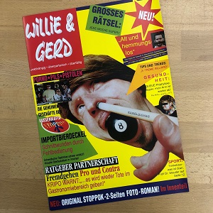 Cover von "Willie & Gerd" Comic Faltblatt
